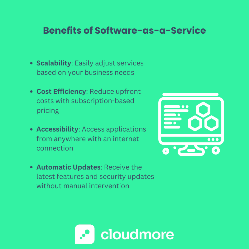 Benefits of SaaS