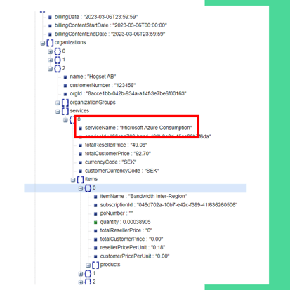 billing report api