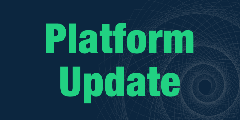 Platform update 28th March 2023